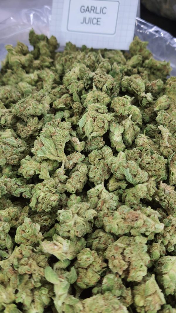 Buy Garlic Juice Smalls Light Assist THCA Flower At BCD