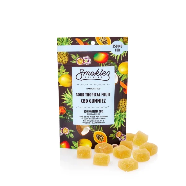Smokiez Sour Tropical Cbd Gummies