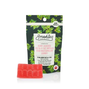 Smokiez Sour Watermelon Hemp Delta-9 THC Gummy - 10 Servings - 5 mg per serving
