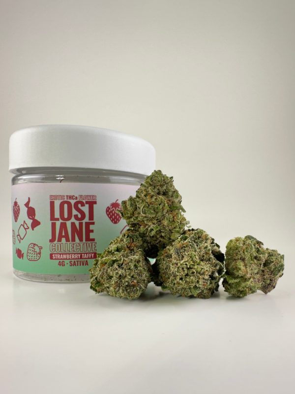 Lost Jane Strawberry Taffy Exotic THCA Flower - 4g - Sativa