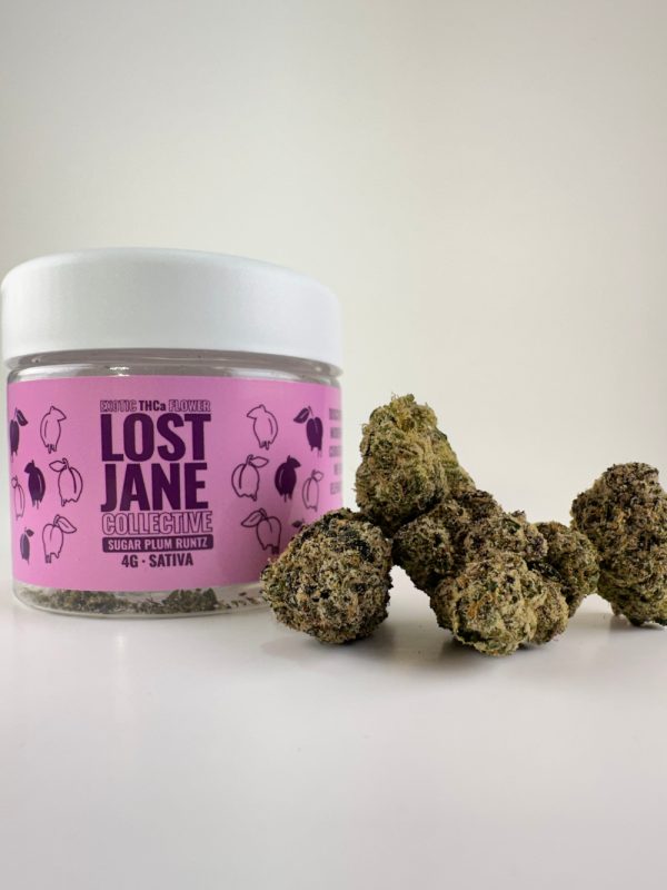 Lost Jane Sugar Plum Runtz Exotic THCA Flower - 4g - Sativa