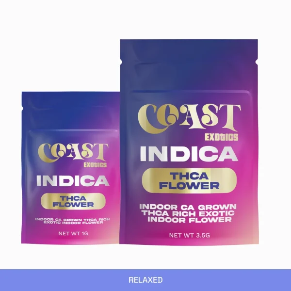 Coast Smokes Exotic Indoor THCA Flower - Indica