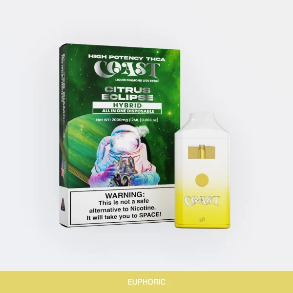 Coast Smokes 2ml THCa Disposable Vape