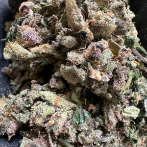 Black Ice exotic indoor THCA hemp trim for bulk wholesale