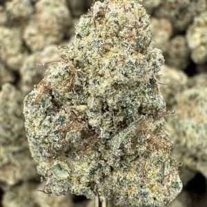 Lemonati THCP hemp flower buds, bulk wholesale, close-up showing trichome coverage