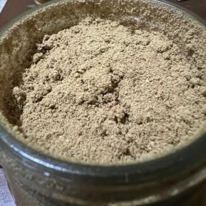 THCA kief powder in a jar for bulk wholesale