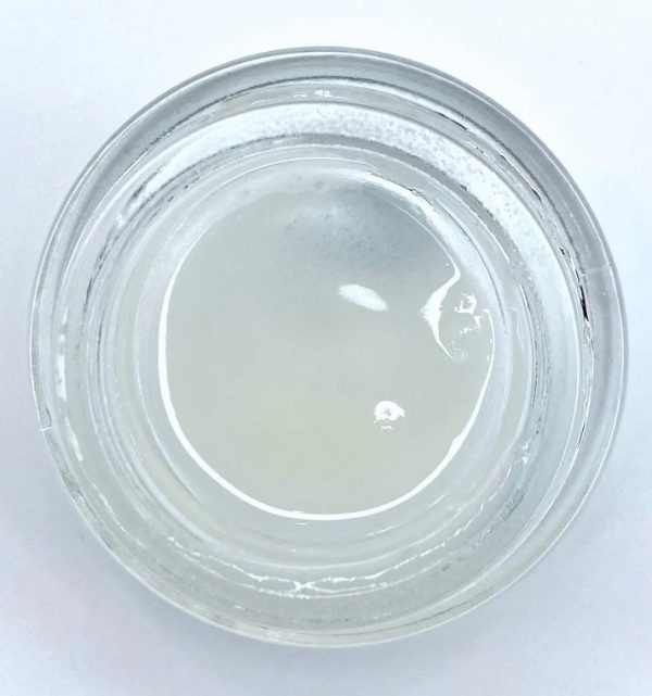 THCA wax concentrate in a glass jar for bulk wholesale