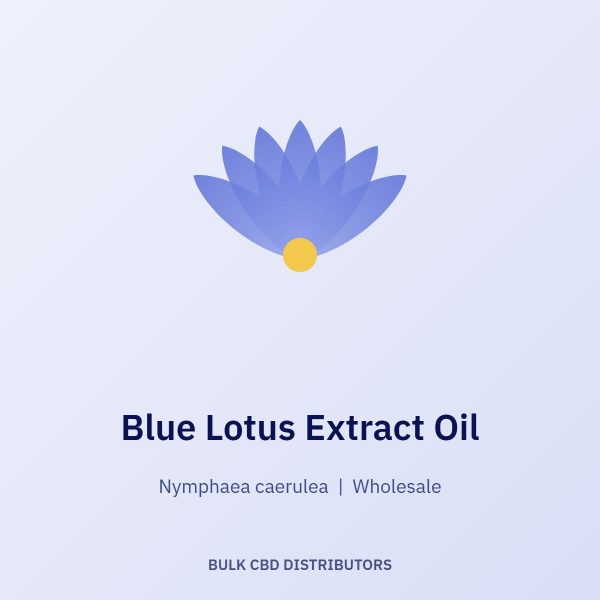 Blue Lotus Extract Oil wholesale
