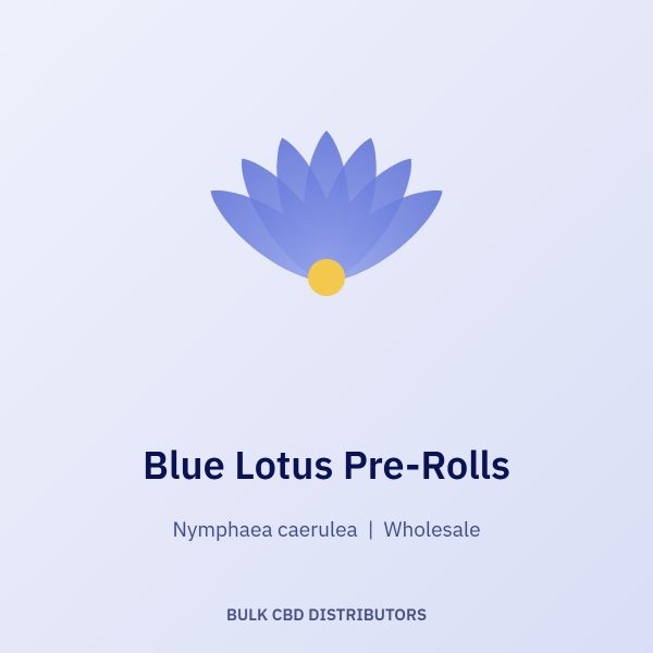 Blue Lotus Pre-Rolls wholesale