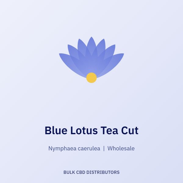 Blue Lotus Tea Cut wholesale