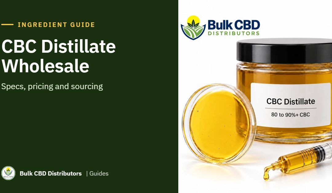 CBC Distillate Specs: Potency, Grades and Formulation Uses