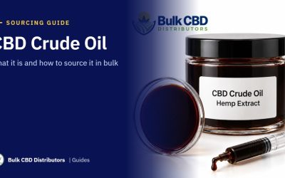What Is CBD Crude Oil? Specs, Processing and Quality Checks