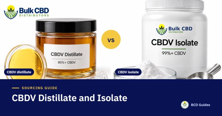 CBDV Distillate vs CBDV Isolate: Specs, Forms and Uses CBDV Distillate vs CBDV Isolate: Specs, Forms and Uses cbdv distillate and isolate bcd 1 15