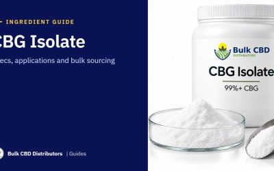 CBG Isolate: What It Is, Specs, Crystallization and Uses