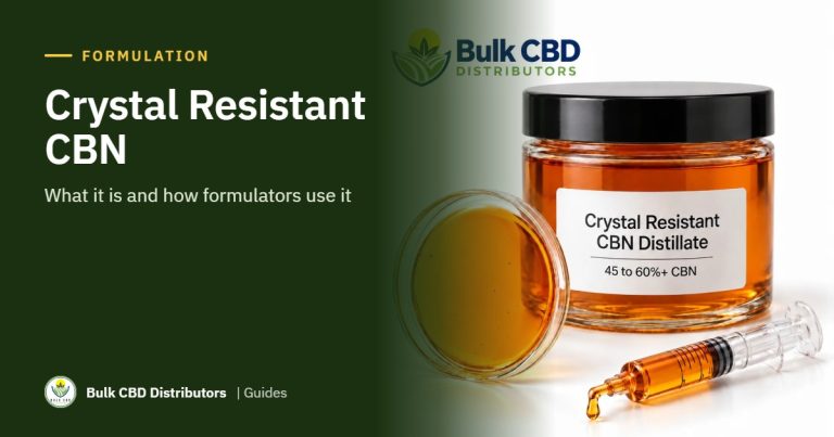 What Is Crystal Resistant CBN? Specs and Formulation Uses guide graphic