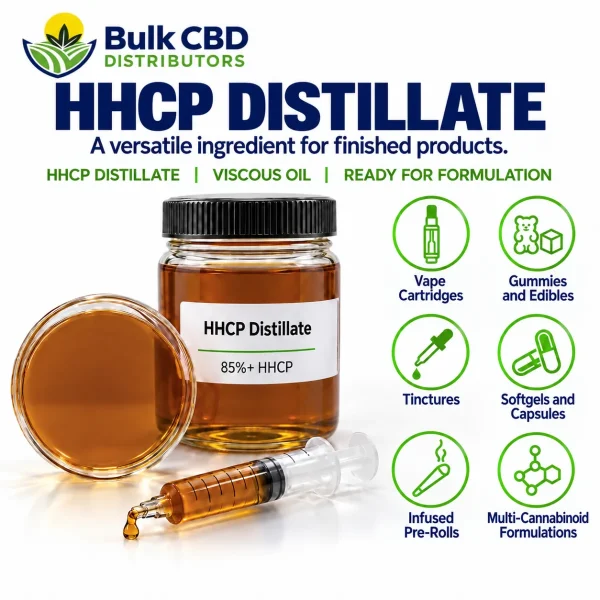 HHCP Distillate formulation applications for private label products