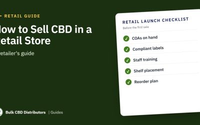 How to Sell CBD in a Retail Store: A Retailer's Guide
