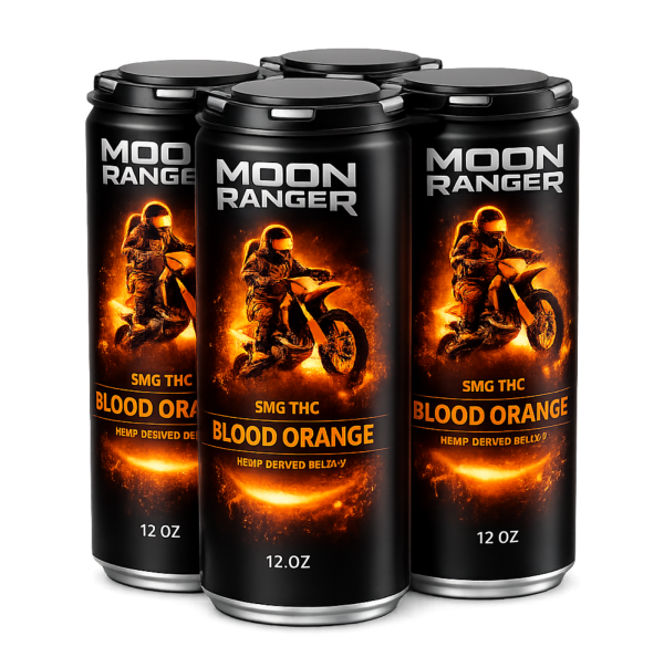 Moon Ranger Blood Orange THC Seltzer 4-pack
