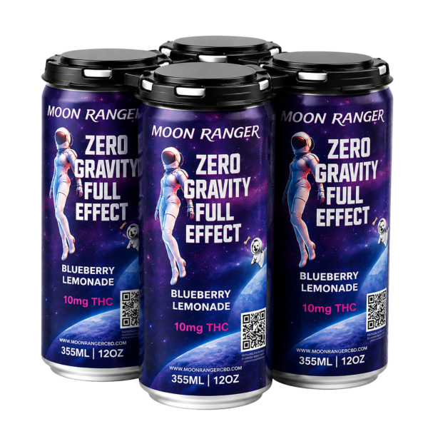 Moon Ranger Blueberry Lemonade THC Seltzer 4-pack