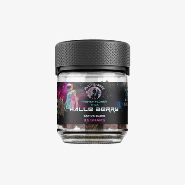 Moon Ranger Halle Berry THCa Flower 3.5g packaging