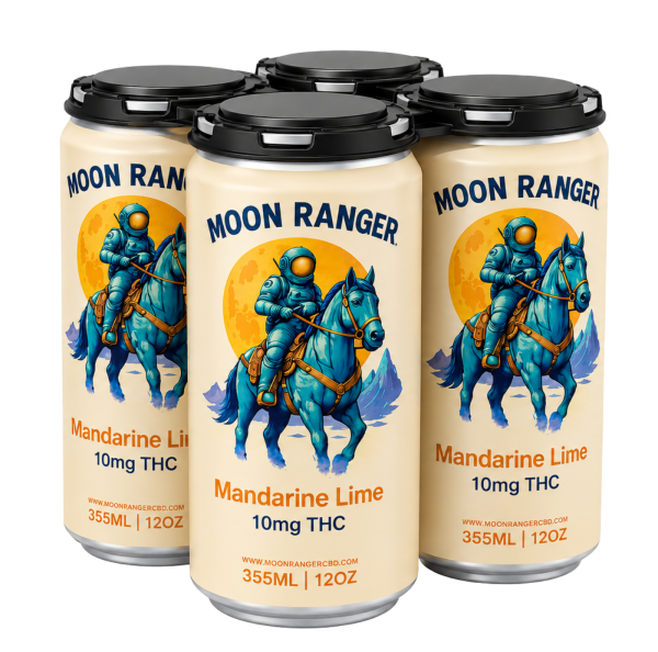Moon Ranger Mandarine Lime THC Seltzer 4-pack