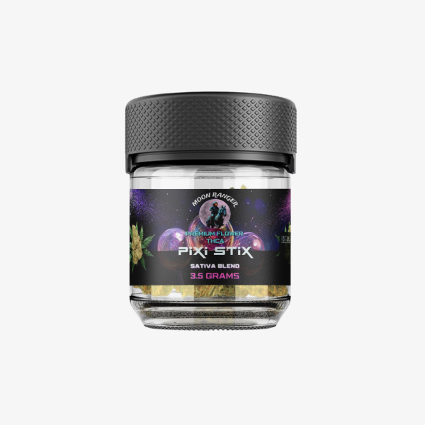 Moon Ranger Pixi Stix THCa Flower 3.5g packaging
