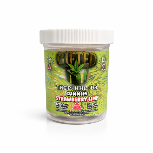 Moon Ranger Strawberry Lime D8 Gummies