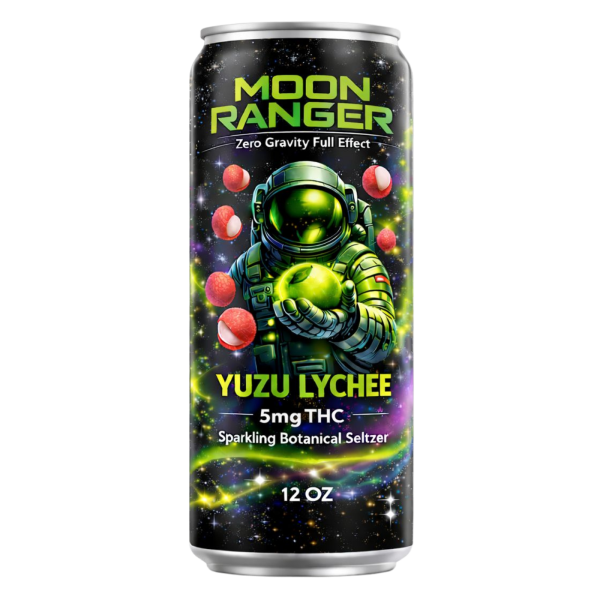 Moon Ranger Yuzu Lychee THC Seltzer