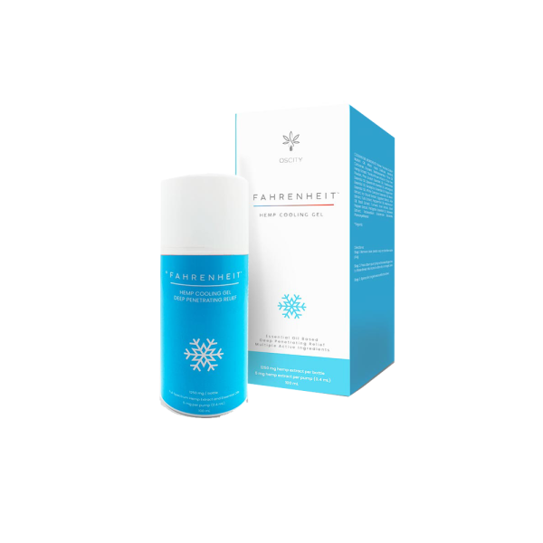 Oscity Fahrenheit CBD Relief Gel Pump