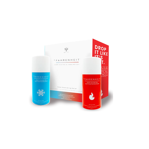 Oscity Fahrenheit Heating and Cooling Gel Duo