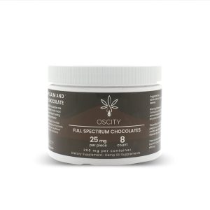 Oscity Full Spectrum CBD Milk Chocolates 200mg