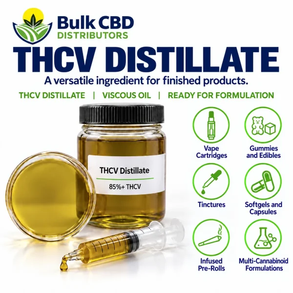 THCV Distillate formulation applications for private label products
