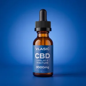 Vlasic Labs Relief CBD Isolate Tincture 3000mg 1 fl oz bottle with dropper