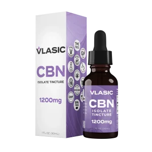 Vlasic Labs Sleep CBN Isolate Tincture 1200mg bottle