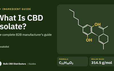 What Is CBD Isolate? Powder Specs, Grades and Bulk Buying Guide for B2B
