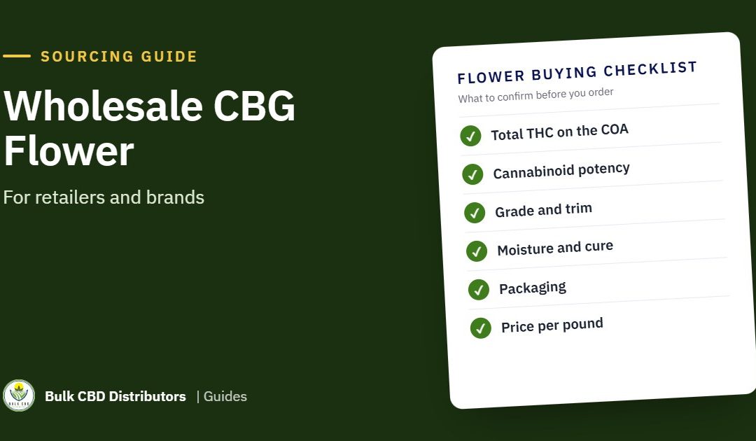 CBG Flower Buying Guide: Grades, Potency and Quality Checks